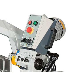 SIERRA CINTA MG Mod. CY-210-M TRIFASICA 380V Manual, Giro 45º, Capacidad Ø160mm