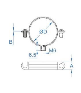 ABRAZADERA M6 15