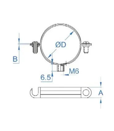 ABRAZADERA M6 15