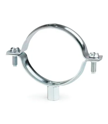 ABRAZADERA REFORZADA ZINCADA M8+M10 Ø 140MM