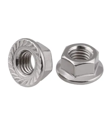 TUERCA CON ARANDELA DIN6923 INOX-A2 M4 GRAFILADA