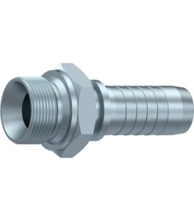 MACHO CILÍNDRICO   3/8" BSP DN 1/4"
