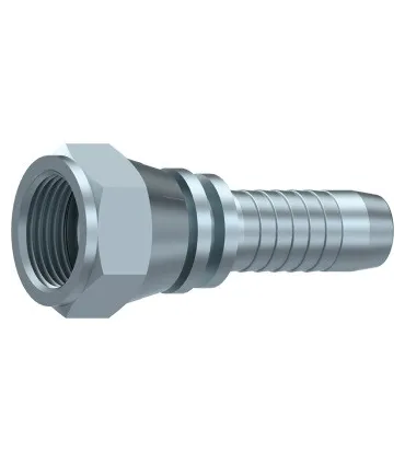 HEMBRA GIRATORIA RECTA JIC37° 7/16" 20H UNF DN 3/16"