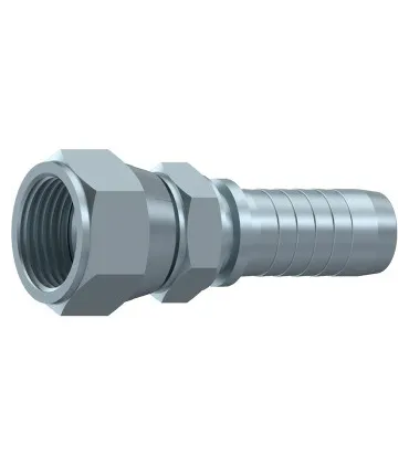 HEMBRA GIRATORIA RECTA JIC37° DOBLE HEX 3/4" 16H UNF DN 1/2"