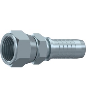 HEMBRA GIRATORIA RECTA JIC37° DOBLE HEX 1"1/16 12H UN DN 3/4"