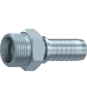 MACHO FIJO MÉTRICO CONO 24° Ø 8 L 14X1,5 DN 1/4"