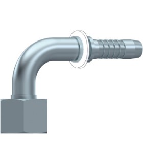 HEMBRA GIRATORIA MÉTRICA 90° SERIE FRANCESA Ø 26,7 M36X1,5 DN 3/4"