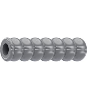EMPUÑADURA GOMA GRIS DN 1/4"