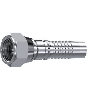 HEMBRA GIRATORIA  RECTA JIC 37° INTERLOCK 1"1/16 12H UNF DN 3/4"