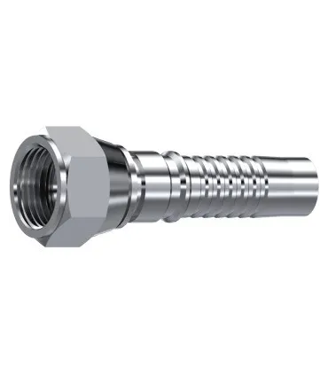 HEMBRA GIRATORIA  RECTA JIC 37° INTERLOCK 2"1/2 12H UNF DN 2"