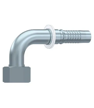 HEMBRA GIRATORIA MÉTRICA 90° CONO24° +JUNTA INTERLOCK M30X2 DN 3/4"