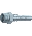 MACHO METRICO CONO 24° +JUNTA INTERLOCK M30X2 DN 3/4"