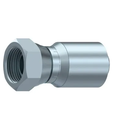HEMBRA GIRATORIA  RECTA S.43 UNA SOLA PIEZA 1/2" BSP DN 1/2"