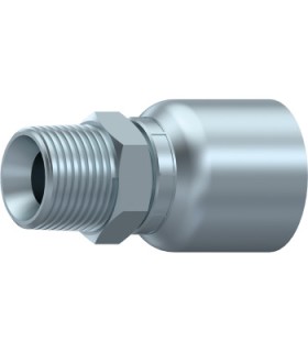 MACHO ROSCA CÓN,UNA SOLA PIEZA BSPT 1/2" BSP DN 3/8"
