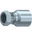 HEMBRA GIRATORIA REC,UNA SOLA PIEZA BSP C,60°C/J,TOR 1/4" BSP DN 1/4"