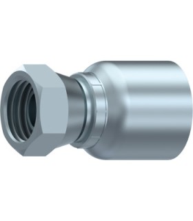 HEMBRA GIRATORIA REC,UNA SOLA PIEZA BSP C,60°C/J,TOR 1/2" BSP DN 1/2"
