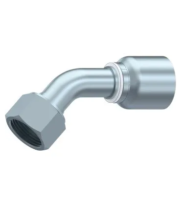 HEMBRA GIRATORIA  45° S, 43 UNA SOLA PIEZA ORFS 1"3/16 12H DN 3/4"