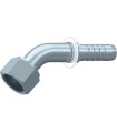 HEMBRA GIRATORIA  45° S.BW ORFS ASIENTO PLANO 1"7/16 12H UNF