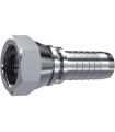 HEMBRA GIRATORIA  RECTA ASIENTO PLANO INOX 1/2" BSP DN 1/2"