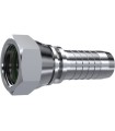 HEMBRA GIRATORIA  RECTA CONO 60° C/J TORICA INOX 3/4" BSP DN 1/2"