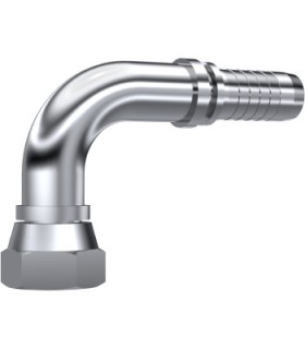 HEMBRA GIRATORIA  90° ASIENTO PLANO INOX 1/2" BSP DN 1/2"