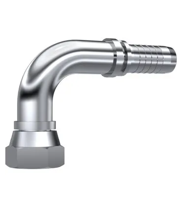 HEMBRA GIRATORIA  90° ASIENTO PLANO INOX 1" BSP DN 1"