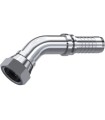 HEMBRA GIRATORIA  45° ASIENTO PLANO INOX 3/4" BSP DN 3/4"