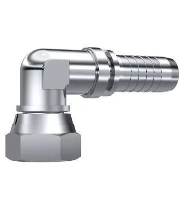 HEMBRA GIRATORIA  90° COMPACTA CONO 60° INOX 1/2" BSP DN 1/2"