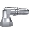 HEMBRA GIRATORIA  90° COMPACTA CONO 60° INOX 1" BSP DN 1"