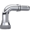 HEMBRA GIRATORIA  90° CONO 60° C/J TÓRICA INOX 2" BSP DN 2"