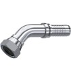 HEMBRA GIRATORIA  45° CONO 60° C/J TÓRICA INOX 3/4" BSP DN 5/8"