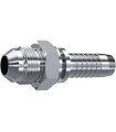 MACHO ROSCA JIC CONO 37° INOX 3/4" 16H UNF DN 1/4"