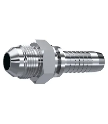 MACHO ROSCA JIC CONO 37° INOX 7/8" 14H UNF DN 1/2"