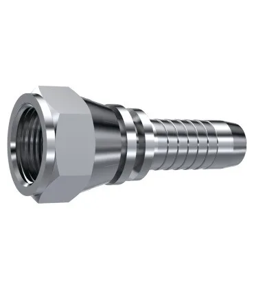 HEMBRA GIRATORIA RECTA JIC 37° INOX 1"1/16 12H UN DN 1/2"