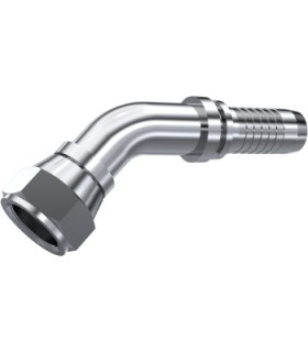 HEMBRA GIRATORIA 45° JIC 37° INOX 9/16" 18H UNF DN 5/16"