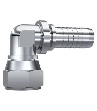 HEMBRA GIRATORIA90° COMPACTA JIC37° INOX 3/4" 16H UNF DN 1/2"