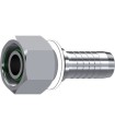 HEMBRA GIRATORIA RECTA MÉTRICA C/JUNTA TÓRICA -INOX Ø 6 L M12X1.5 DN 1/4"