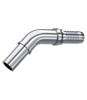 ESPIGA LISA 45° MÉTRICA INOX Ø 20 DN 1/2"