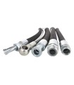 BRIDA 90° SAE 3000 PSI 44,5 DN 1" **CORTA** INTERLOCK