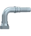 HEMBRA GIRATORIA 90° BSP CON JUNTA (SERIE INTERLOCK)