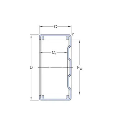 CORONA DE AGUJAS TAPA BK 30X38