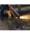 LANZA TERMICA Ø 10mm L 1500 mm ROSCADA 1 EXTREMO