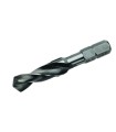 BROCA Ø 5,00MM M/HEX. 1/4" TITANIO IMPACTO