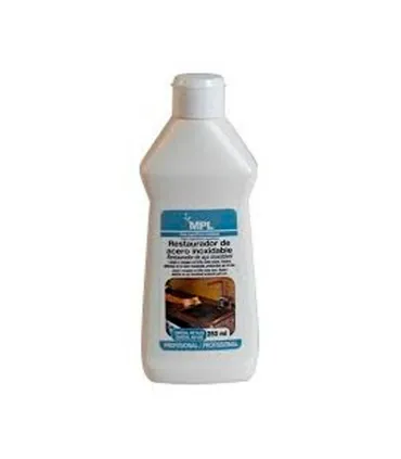 BOTELLA 250ml LIMPIADOR RESTAURADOR DE ACERO INOX
