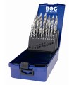 JUEGO 19 BROCAS HSS TURBO DE 1 A 10 x 0,5