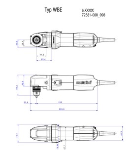 TALADRO ANGULAR WBE 700