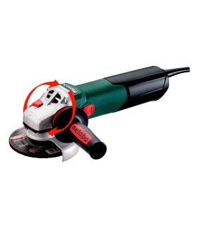 AMOLADORA WE 17-125 QUICK + 2 DISCOS DIAMANTE