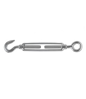 TENSOR ABIERTO GANCHO-ANILLA INOX M10