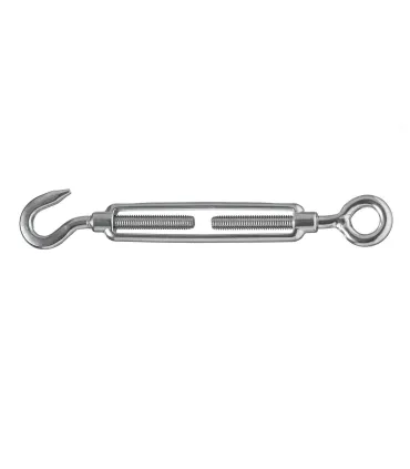 TENSOR ABIERTO GANCHO-ANILLA INOX M-6