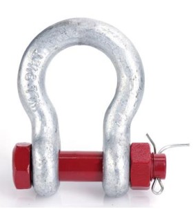 GRILLETE LIRA ALTA RESISTENCIA 25 Tn con TUERCA+PASADOR 1"3/4"